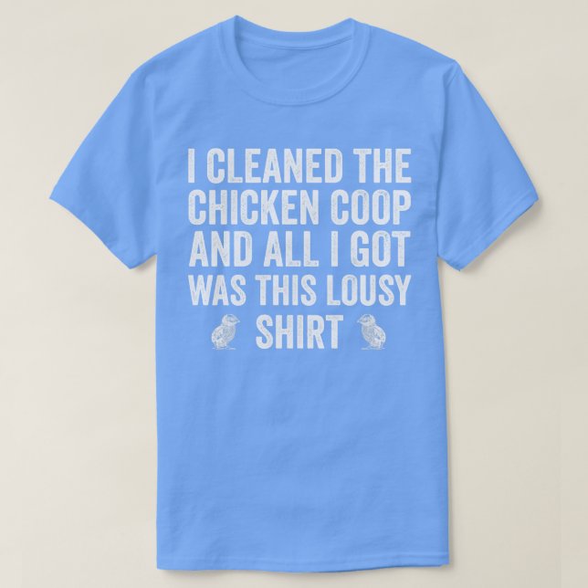 Hühner-Bauer Hühner Lover Rooster Hen Funny 5 T-Shirt (Design vorne)