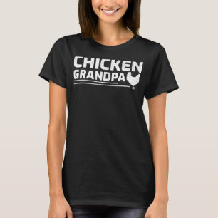 Hühner-Bauer Retro Best Chicken Opa Frische Pasta T-Shirt
