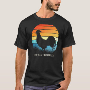 Hühner-Bauer Vintag Retro-Landwirtschaft T-Shirt