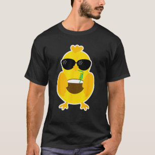 Hühner-Comic-Freund-Tierliebe T-Shirt