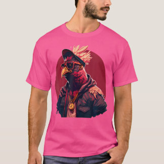 Hühner Cooler Rap Hip Hop Rb Rapper T-Shirt