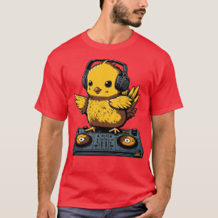 Hühner Dj 3 T-Shirt