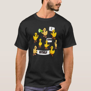 Hühner, Enten, die protestieren, I Liebe Mys T-Shirt