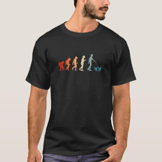 Hühner Evolution Biobauer Hühnerbauer Bauer Bauer T-Shirt