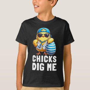 Hühner finden mich lustig Frohen Ostertag Krankens T-Shirt