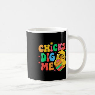 Hühner finden mich Ostern Kleinkind Jungen Männer Kaffeetasse