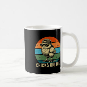 Hühner finden mich Ostern Kleinkind Jungen Männer  Kaffeetasse