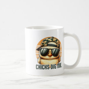 Hühner finden mich Ostern Kleinkinder Jungen Männe Kaffeetasse