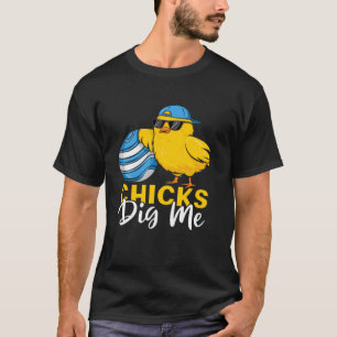 Hühner finden mich Ostern Kleinkinder Jungen Männe T-Shirt