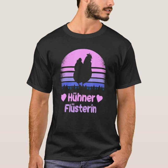 Hühner Flüsterer Kostüm Bauer  Huhn T-Shirt (Vorderseite)