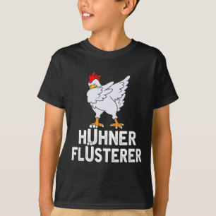 Hühner flüstern lustiger Bauer Huhn Erel Kinder T-Shirt