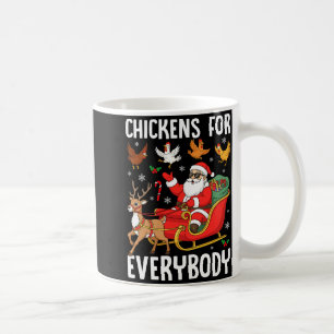Hühner für jeden Santa Hühnerbauer Comfor Kaffeetasse