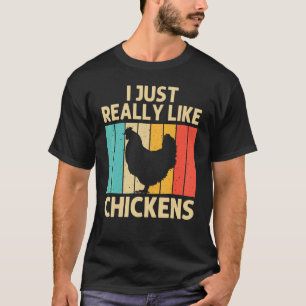 Hühner für Männer Bauer Hühnerzucht T-Shirt