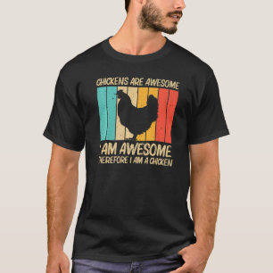 Hühner für Männer Bauer Hühnerzucht T-Shirt