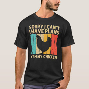 Hühner für Männer Bauer Hühnerzucht T-Shirt