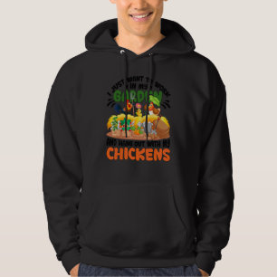 Hühner für Männer Frauen Hühnergarten Hoodie