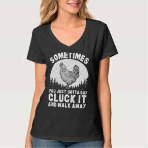 Hühner für Männer - Hühnerhenne Bauer T-Shirt