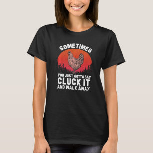 Hühner für Männer - Hühnerhenne Bauer T-Shirt