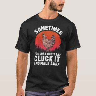Hühner für Männer - Hühnerhenne Bauer T-Shirt