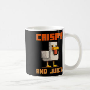Hühner gekocht in Lava Kaffeetasse