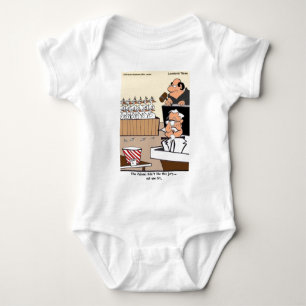 Hühner-Gerichtsraum-Drama Lustige Geschenke & T-Sh Baby Strampler