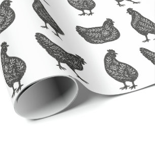 Hühner Geschenkpapier