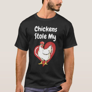 Hühner haben mein Herz gestohlen - Zitat von Hühne T-Shirt