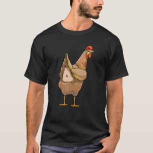 Hühner Hintern Ernährung Frauen Liebe Küken Feinsc T-Shirt