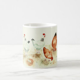 Hühner Kaffeetasse