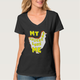 Hühner-Liebe - Hühnerbesitzer - Bauer Huhn T-Shirt