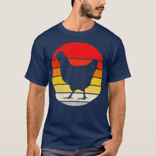 Hühner Lover Funny Bauer Retro Vintager Bauernhof T-Shirt