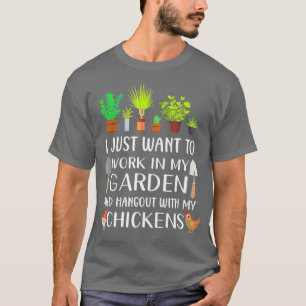 Hühner Lover Gewächshaus Landwirtschaft T-Shirt