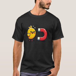 Hühner-Magnet Süß Lustig T-Shirt