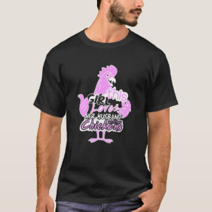 Hühner-Mama-Lieben Hühner und Hühner Bauer T-Shirt