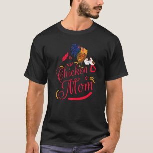 Hühner-Mama Lustige Hühnerliebe Hahn T-Shirt
