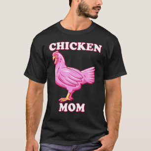 Hühner-Mama Muttertag 2021 Pink Stil Tier Spaß T-Shirt