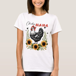 Hühner Mama Retro Hühnerfarmer T-Shirt