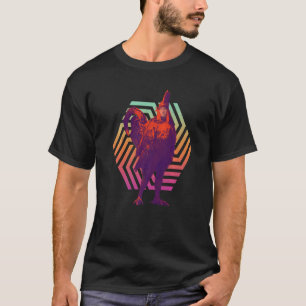 Hühner-Mann halb Huhn halb Mann Seltsam Bizarr T-Shirt