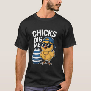 Hühner mögen mich Ostern Frohe Ostertage Lustiges  T-Shirt