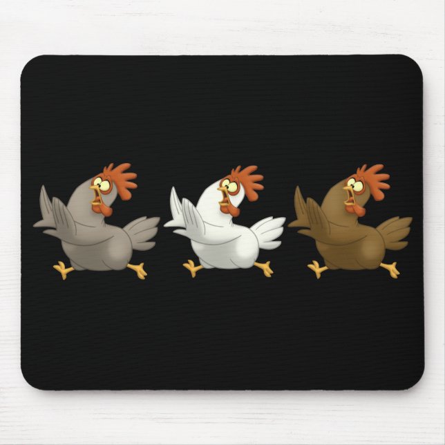 Hühner Mousepad (Vorne)
