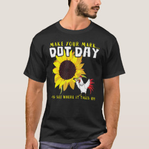 Hühner Muster Machen Markieren September Internati T-Shirt