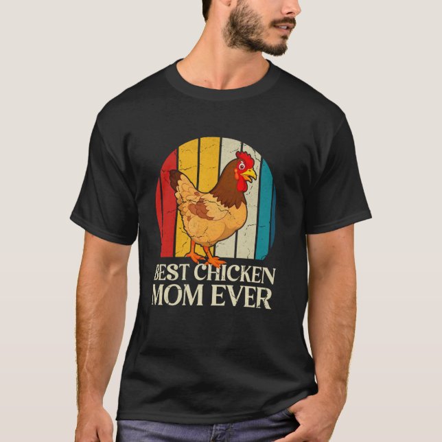 Hühner-Mutter-Bauerin Beste Hühner-Mutter Allerlus T-Shirt (Vorderseite)