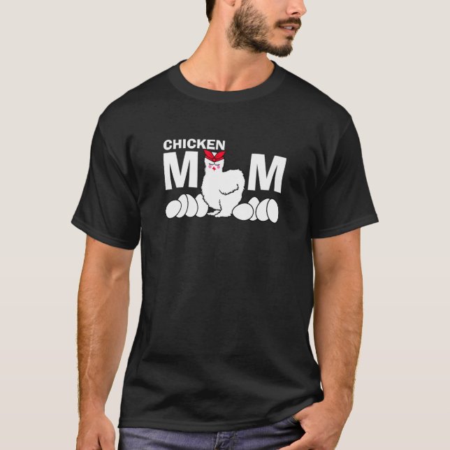 Hühner-Mutter-Farmer-Mutter-Huhn-Henne Damen S T-Shirt (Vorderseite)