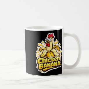 Hühner-Nana-Lustiges-T-Shirt-Meme-Humor-Tee-Männer Kaffeetasse