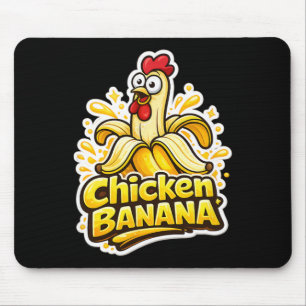 Hühner-Nana-Lustiges-T-Shirt-Meme-Humor-Tee-Männer Mousepad