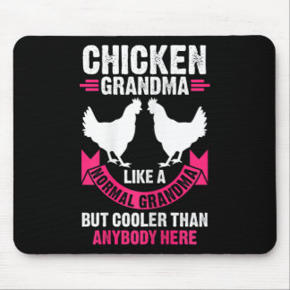 Hühner-Oma der Frauen wie eine normale Oma, aber C Mousepad