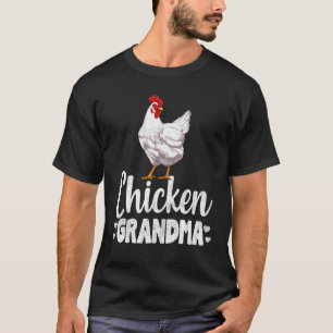 Hühner-Oma Lustige Land-Geschenke Für Bauernhoftie T-Shirt