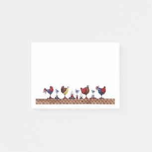 Hühner Post-it Klebezettel