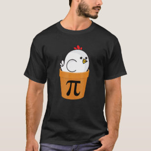 Hühner-Pot-Pi-Shirt, Lustiges Mathe-Tages-Geschenk T-Shirt