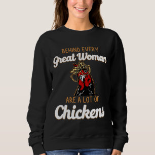 Hühner Poul Sweatshirt